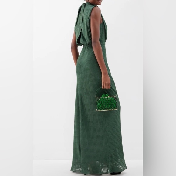 SALONI Emerald Fleur Maxi Dress - Picture 2 of 5